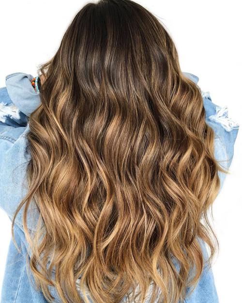 20 Honig Balayage Bilder, die wirklich inspirieren, Höhepunkte zu versuchen  