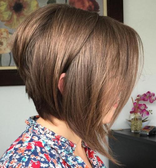 30 schöne und edel abgestufte Bob Frisuren  