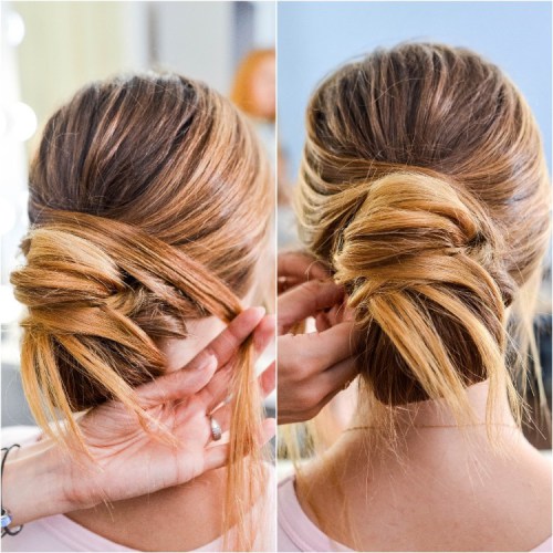 Wie man einen Chic Chignon in 6 einfachen Schritten macht  