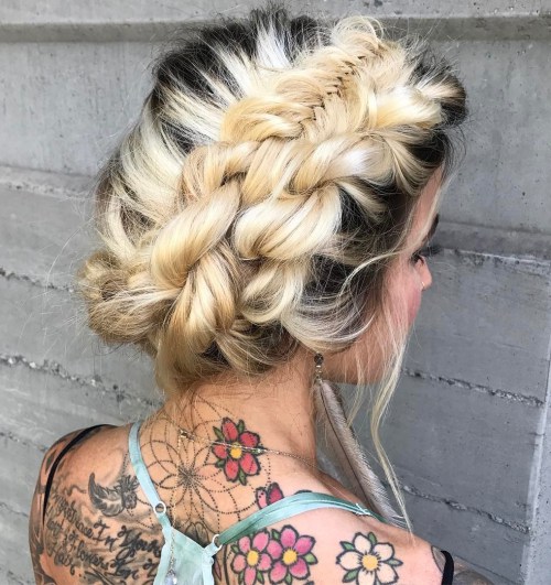 20 inspirierende Ideen für Seil Braid Frisuren  