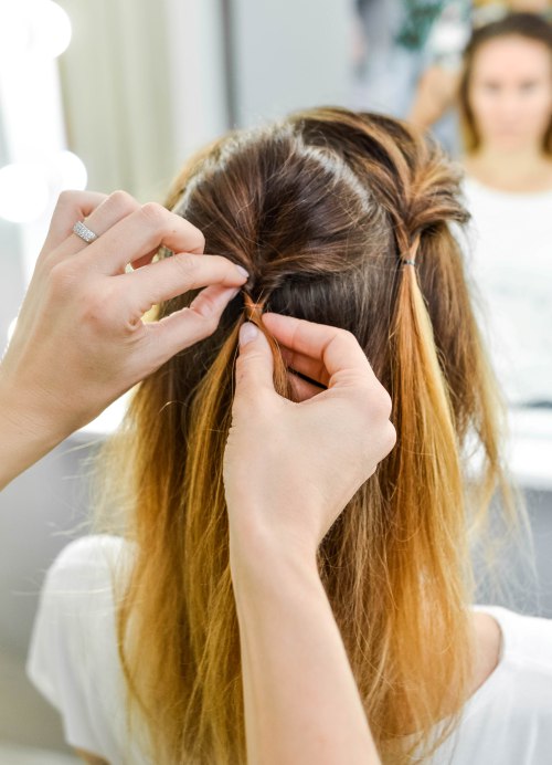 3 schöne Brötchen Frisuren für feines Haar  