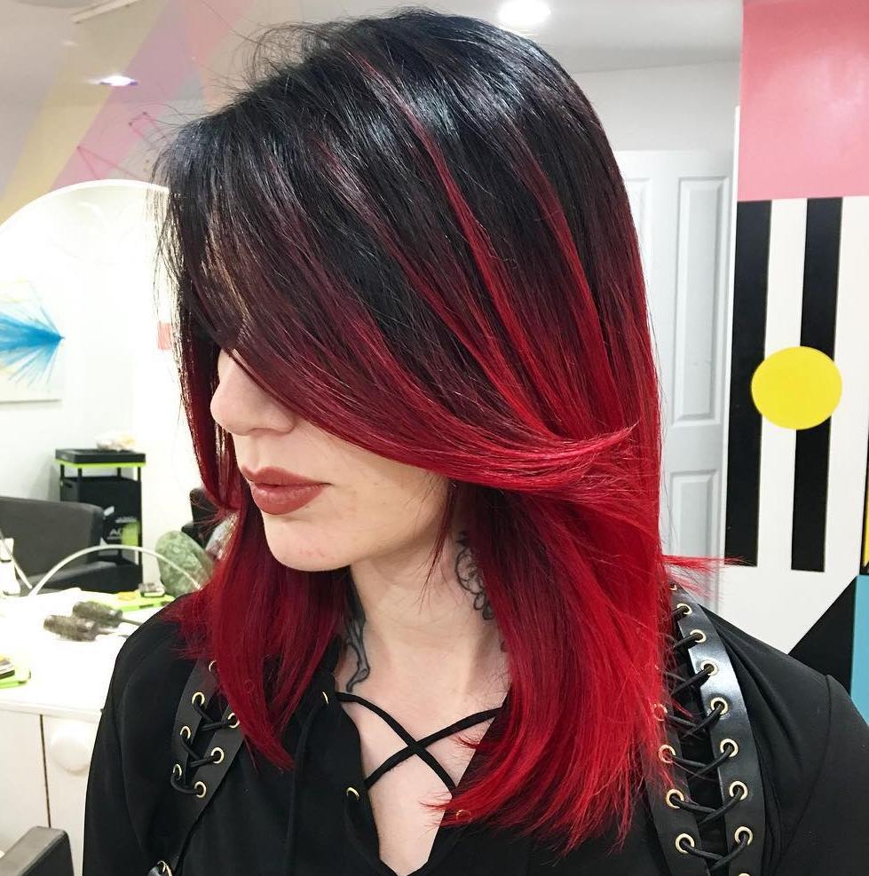 60 besten Ombre Haarfarbe Ideen für blond, braun, rot und schwarz Haar  