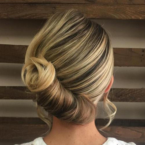 50 stilvolle französische Twist Updos  