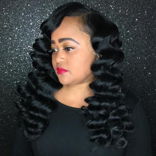 13 Easy Finger Waves Frisuren, die Sie kopieren möchten  