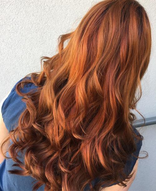 20 Burnt Orange Haarfarbe Ideen zu versuchen  