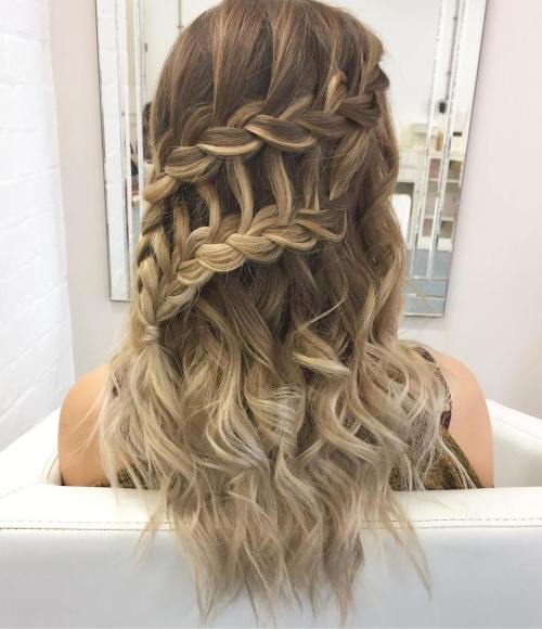 40 fließende Wasserfall Braid Styles  