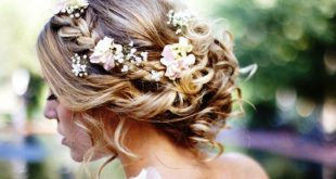 35 elegante Hochzeit Frisuren für mittleres Haar  