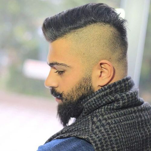 40 Ritzy rasierte Seiten Frisuren und Haarschnitte für Männer  