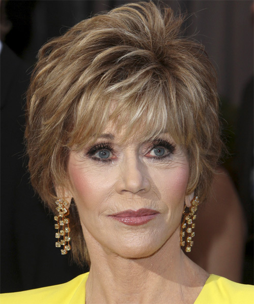 30 stilvolle und charmante Jane Fonda Frisuren  