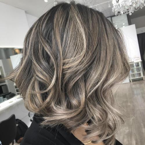 60 inspirierende lange Bob Frisuren und Haarschnitte  