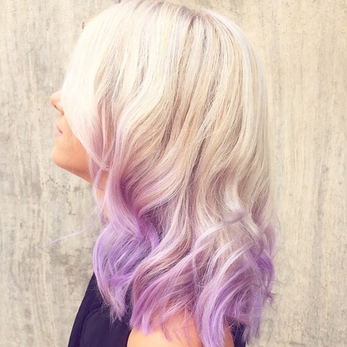 50 coole Ideen von Lavendel Ombre Hair und lila Ombre  