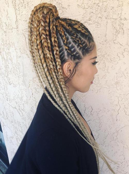 20 Super Hot Cornrow Braid Frisuren  