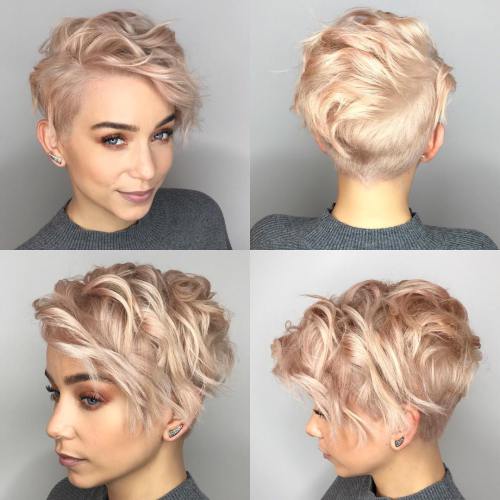 Pixie Haarschnitte mit Pony - 50 Terrific Tapers  