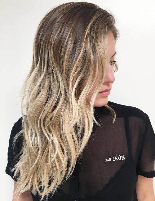 40 schöne blonde Balayage sieht  