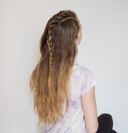 15 einfache lose französische Braid Frisuren  