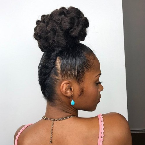 35 einfache und hübsche Top Knot Frisuren  