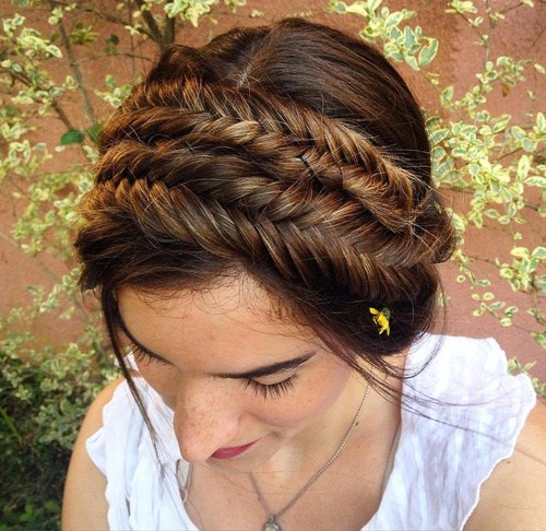 40 Awesome Jazzed Up Fishtail Braid Frisuren  