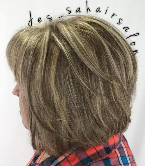 80 besten modernen Haarschnitte und Frisuren für Frauen über 50  