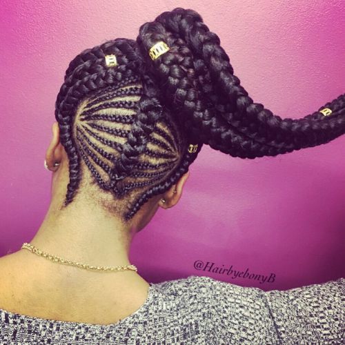 20 Super Hot Cornrow Braid Frisuren  