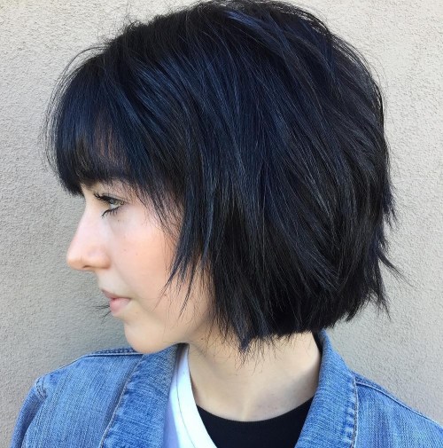 50 Layered Bob Styles: Moderne Frisuren mit Layern für jeden Anlass  