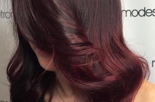 Top Burgundy Hair Farben für 2018 