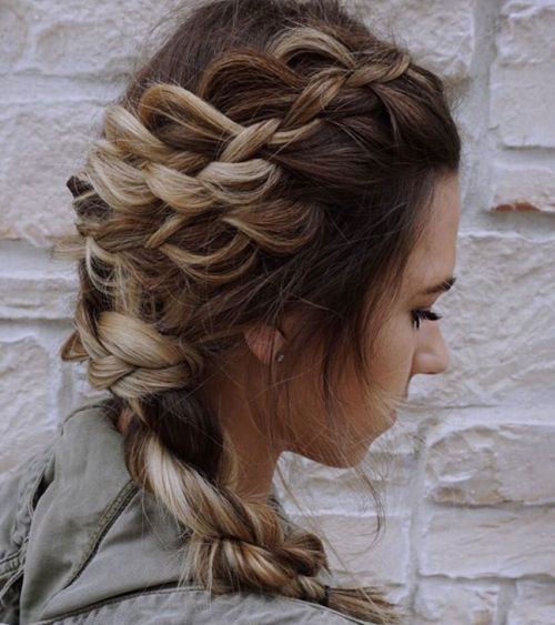 20 inspirierende Ideen für Seil Braid Frisuren  