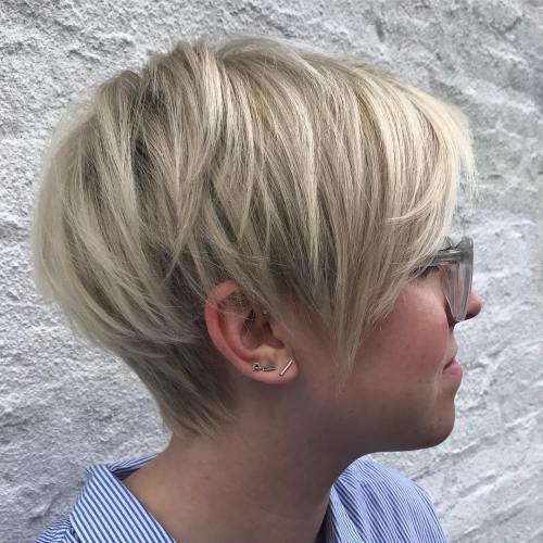 60 wunderschöne lange Pixie Frisuren  