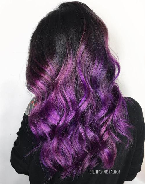 50 coole Ideen von Lavendel Ombre Hair und lila Ombre  