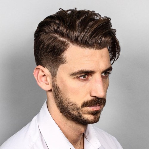 40 Superb Kamm über Frisuren für Männer  