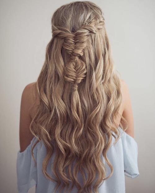 50 Half Updos für Ihre perfekte Alltags- und Party-Looks  