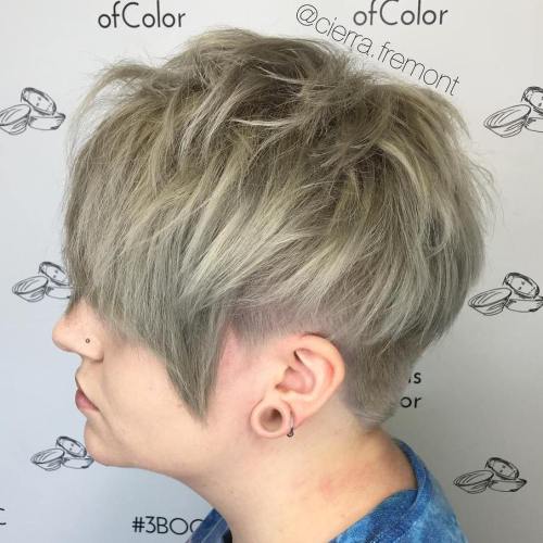 40 mutige und wunderschöne asymmetrische Pixie Cuts  