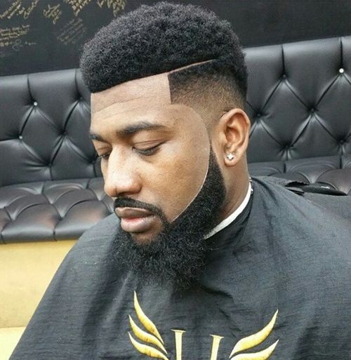50 stilvolle Fade Haarschnitte für schwarze Männer 