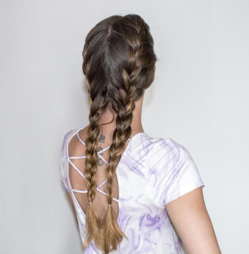 15 einfache lose französische Braid Frisuren  