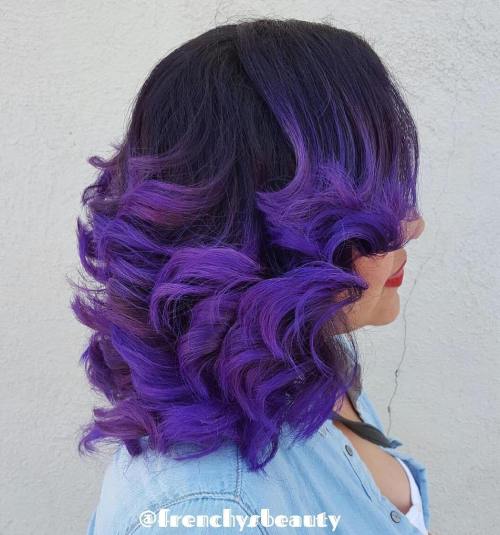 50 coole Ideen von Lavendel Ombre Hair und lila Ombre  