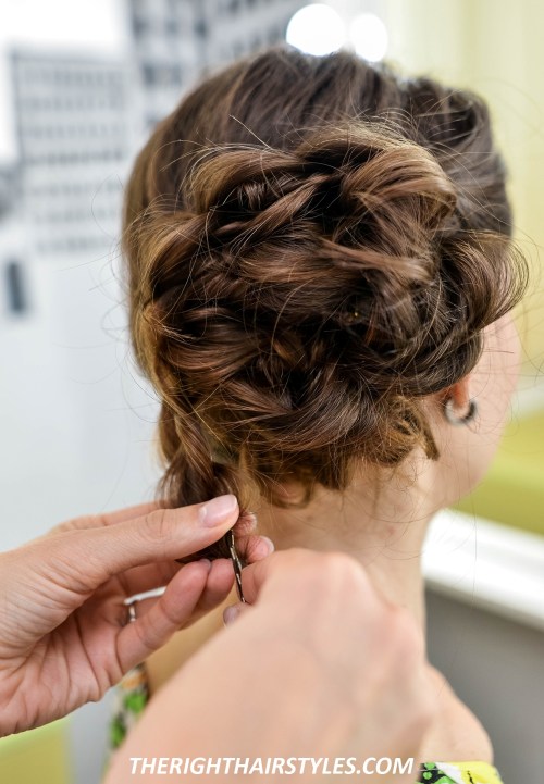 3 schöne Brötchen Frisuren für feines Haar  