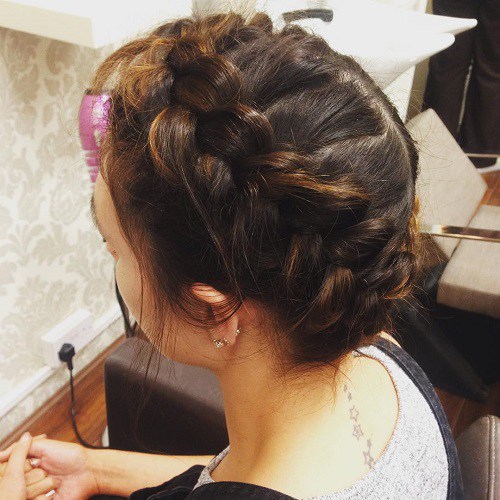 20 schicke Milkmaid Braid Ideen  