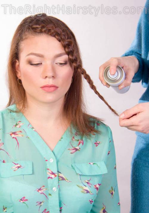 How To: Schöne Downdo mit einem Gesicht-Framing Lace Braid  