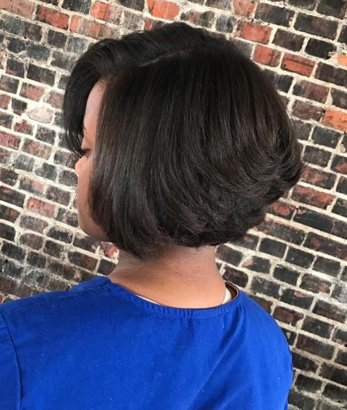 60 Showiest Bob Haarschnitte für schwarze Frauen 