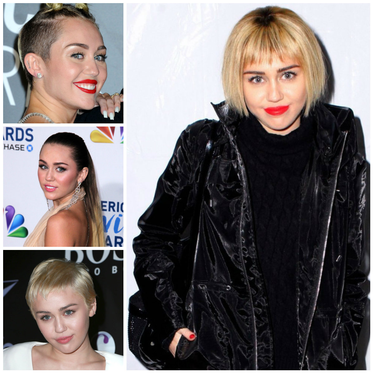 Miley Cyrus Haarschnitte und Frisuren  