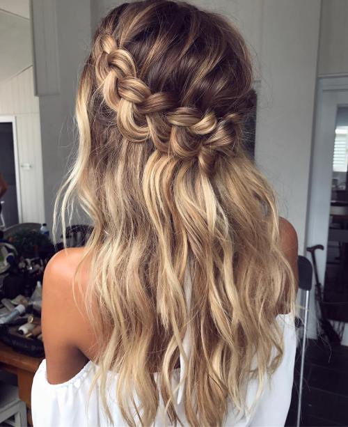 60 Breezy Crown Braid Frisuren für den Sommer  