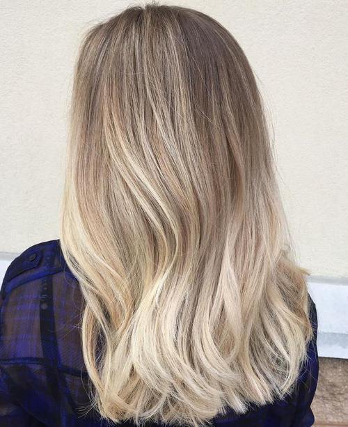 22 atemberaubende blonde Balayage Haarfarbe Ideen 