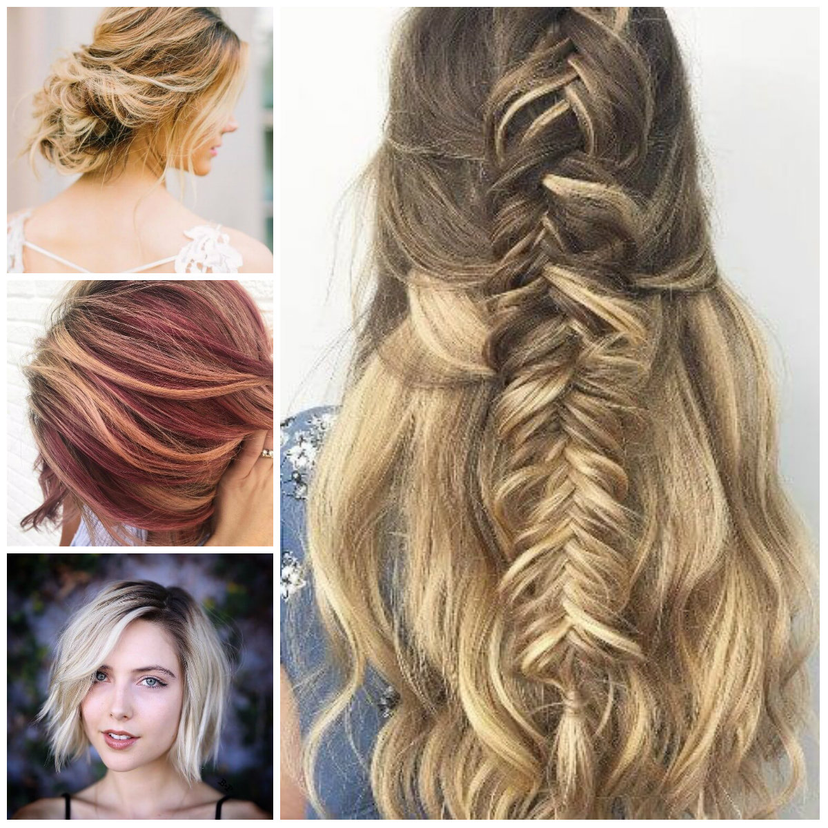 Schmutzige blonde Haarfarben für 2018  