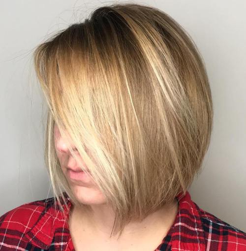 60 schöne und bequeme mittlere Bob Frisuren  