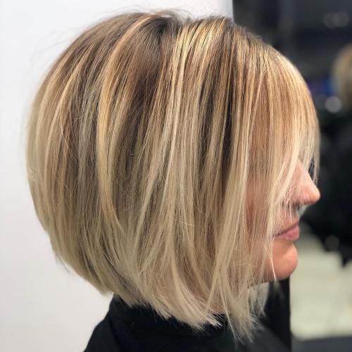 50 Layered Bob Styles: Moderne Frisuren mit Layern für jeden Anlass  