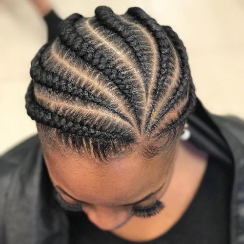 20 Super Hot Cornrow Braid Frisuren  