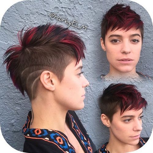 35 kurze Punk Frisuren, um Ihre Fantasie zu rocken  