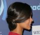 Lange Frisuren: Zoe Saldanas schicke Chignon-Hochsteckfrisur  