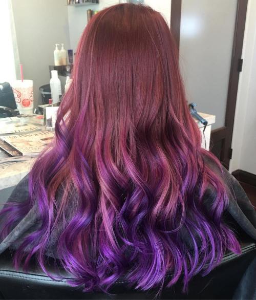 50 coole Ideen von Lavendel Ombre Hair und lila Ombre  