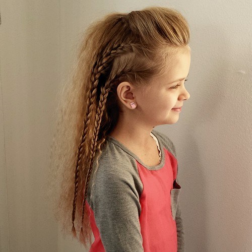 40 coole Frisuren für kleine Mädchen bei jedem Anlass  