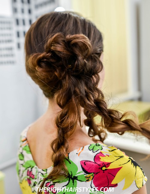 3 schöne Brötchen Frisuren für feines Haar  